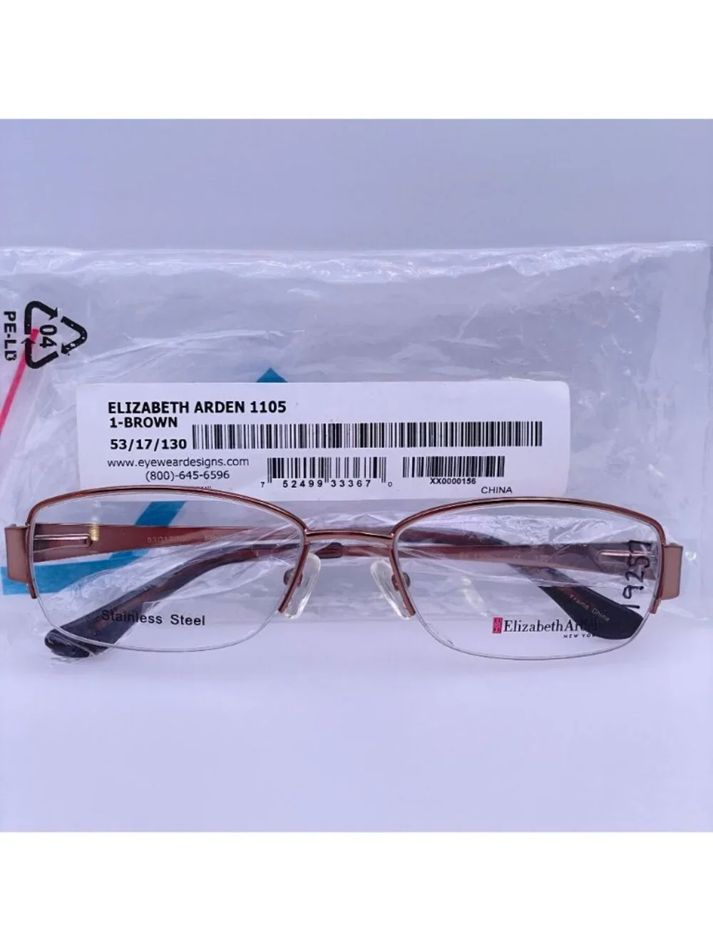 Elizabeth Arden EA 1105-1 Eyeglasses Eye Glasses Frames 53-17-130